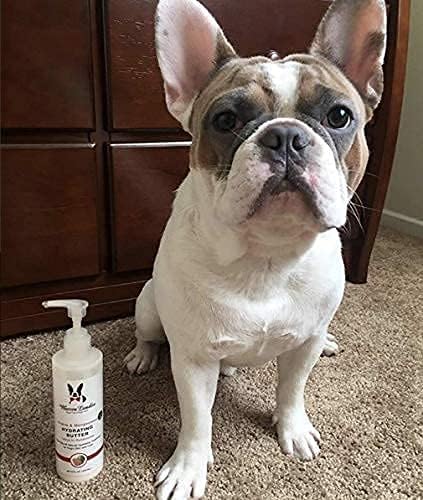 Warren London 24-Hour Hydrating Butter for Dogs - Natural Leave-In Conditioner, Guava & Mango, 8 Oz