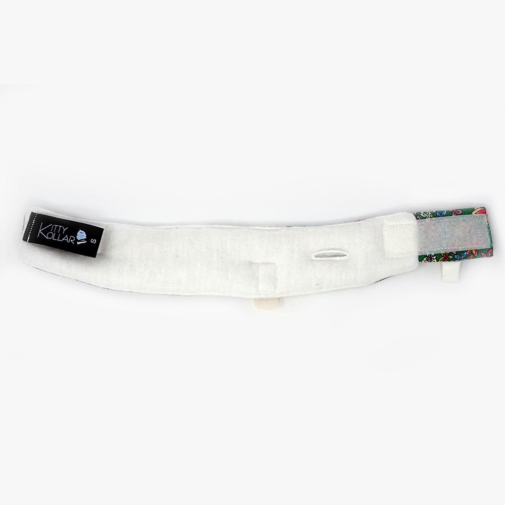 Kitty Kollar Cat E-Tube Feeding Collar - Medical Recovery Collar (Assorted Colors)