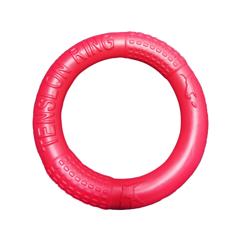 Dog Flying Discs EVA Dog Training Ring Puller Resistant Bite Floating Toy Puppy Outdoor Interactive Game Playing Products Supply