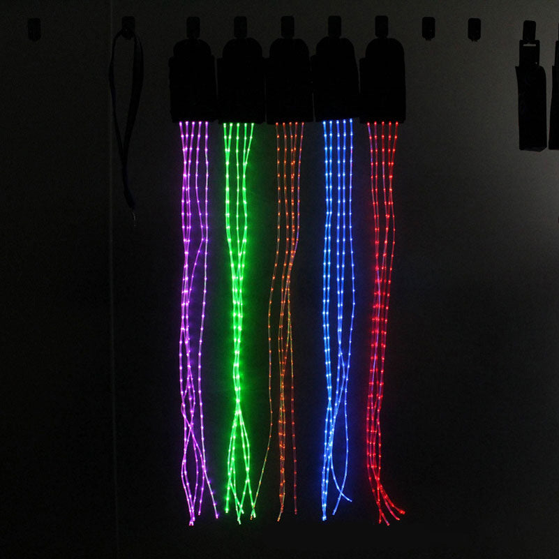 100 cm Long LED Horse Riding Tails Decoration Luminous Tubes Horses Riding Equestrian Saddle Halters Horse Care Products