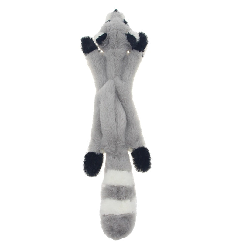 Funny Plush Dog Squeaky Toys Cute Animal Fox Lion Rabbit Shape Small Large Dogs Interactive Chew Toy Pet Accessories