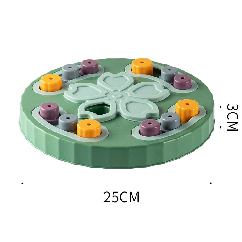 Dog Puzzle Toys Slow Feeder Interactive Increase Puppy IQ Food Dispenser Slowly Eating NonSlip Bowl Pet Cat Dogs Training Game