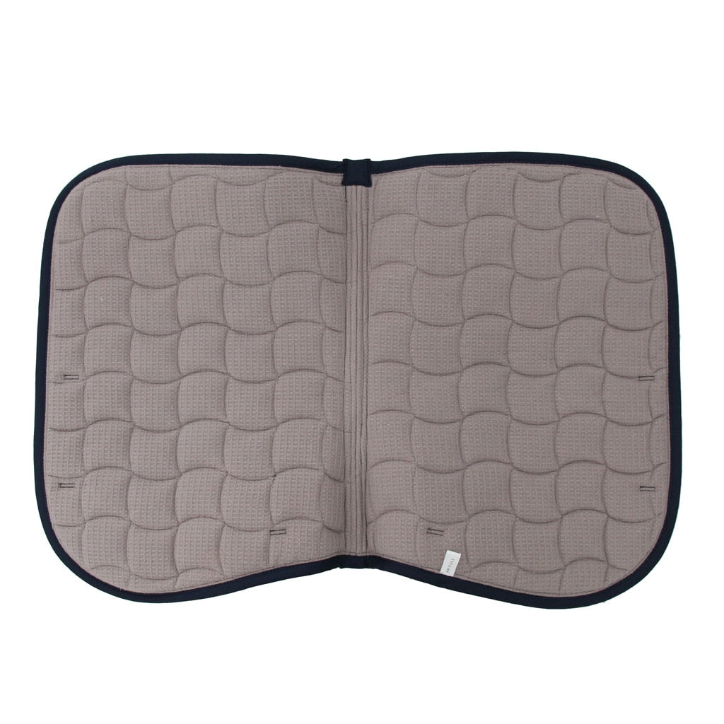 Cotton Quilted Horse Saddle Cloth Equestrian Saddle Pads with Piped Edge 69x50cm Horse Equipment седло для лошади