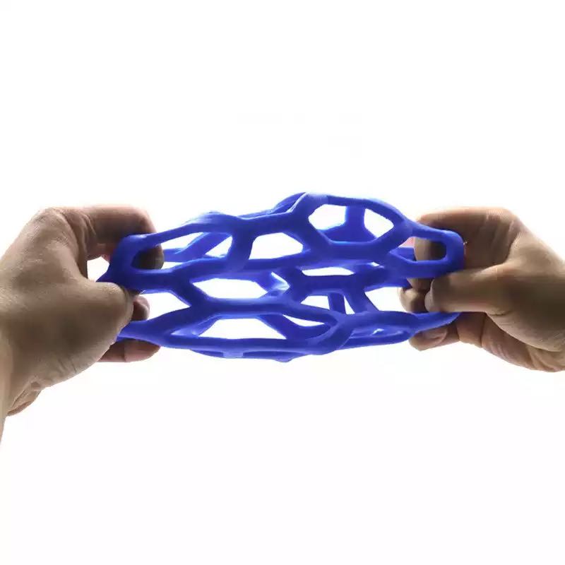 Pet Dog Toy Rubber Interactive Dog Toys Ball for Dogs Chew Toy Hollow Ball Bell Puppy Outdoor Training Game Playing Supplies
