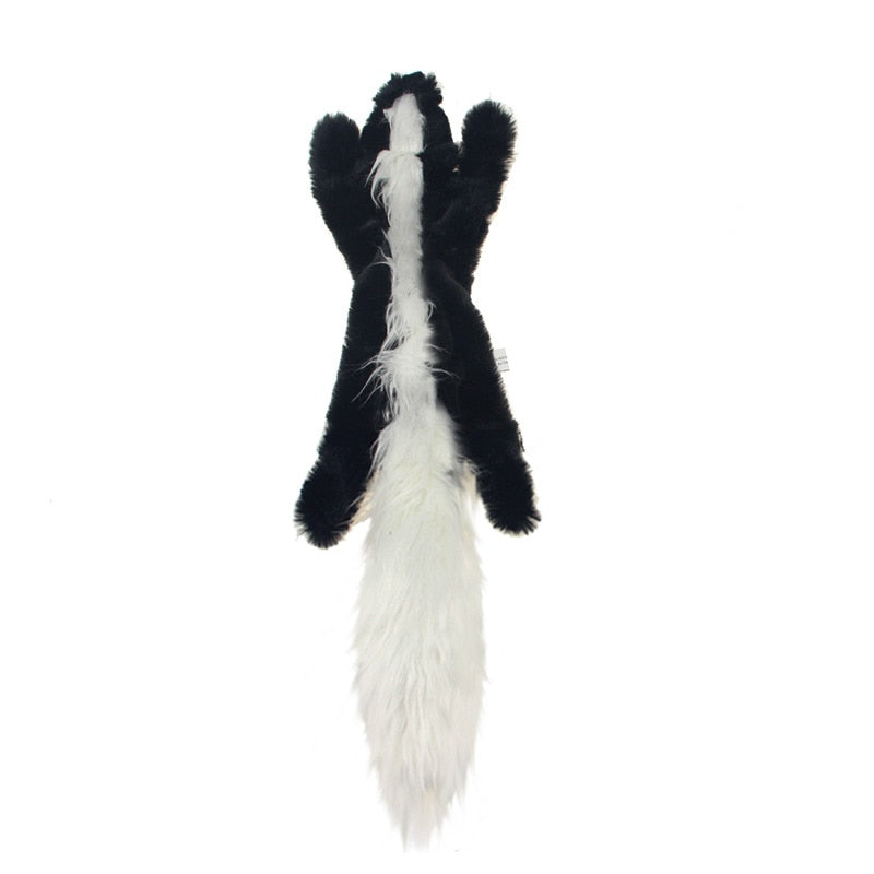 Funny Plush Dog Squeaky Toys Cute Animal Fox Lion Rabbit Shape Small Large Dogs Interactive Chew Toy Pet Accessories
