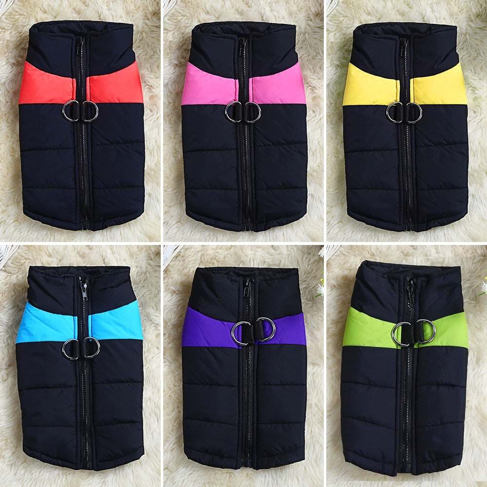 Winter Dog Clothes Pet Coat Puppy Jacket French Bulldog Vest Waterproof Warm Clothes For Small Big Dogs Free Shipping Items