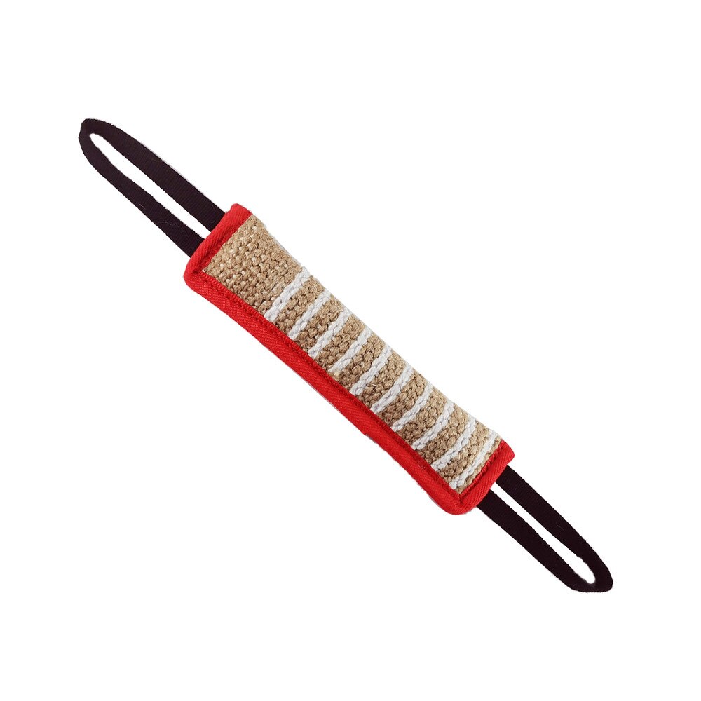Dog Tug Toy Dog Tough Jute Bite Pillow Durable, Training Equipment From Puppy to Large Dogs Interactive Toy