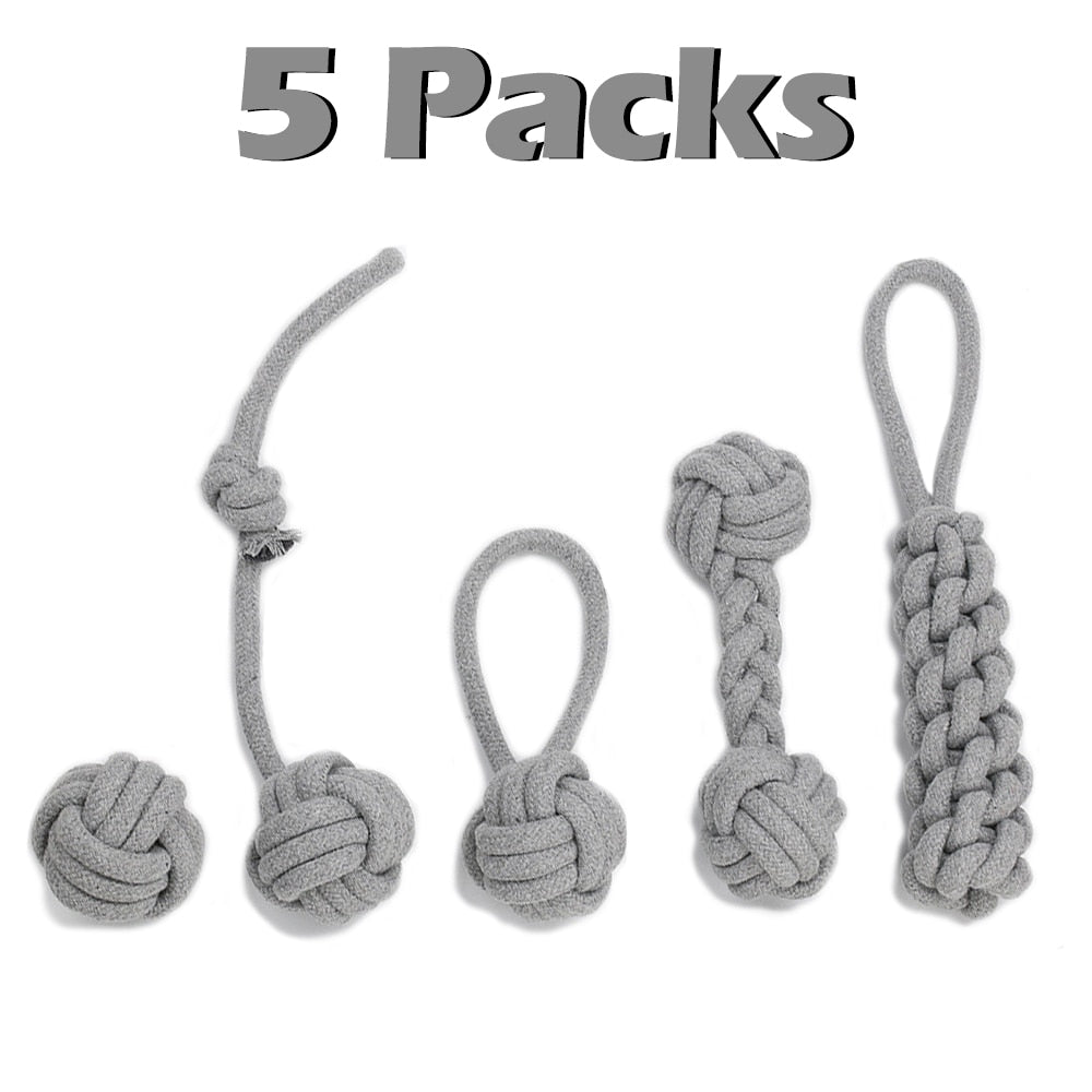 Pet Dog Toys for Large Small Dogs Toy Interactive Cotton Rope Mini Dog Toys Ball for Dogs Accessories Toothbrush Chew Puppy Toy