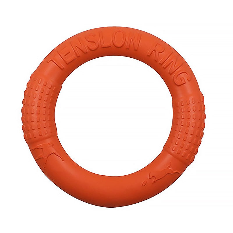 Dog Toys Pet Flying Disk Training Ring Puller Anti-Bite Floating Interactive Supplies Dog Toys Aggressive Chewing Interactive