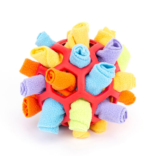 Interactive Dog Puzzle Toys Slow Feeder Training Encourage Natural Foraging Skills Portable Pet Snuffle Ball Toy  dog items