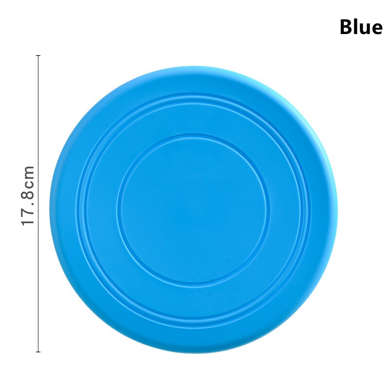 1pcs Soft Non-Slip Dog Flying Disc Silicone Game Frisbeed Anti-Chew Dog Toy Pet Puppy Training Interactive Funny Dog Supplies