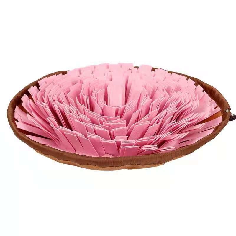 Pet Dog Snuffle Mat Nose Smell Training Sniffing Pad Dog Puzzle Toy Slow Feeding Bowl Food Dispenser Carpet Washable Dog toys