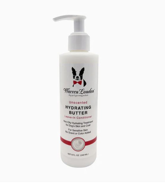 Warren London Hydrating Butter for Dogs, Unscented, 8 Oz