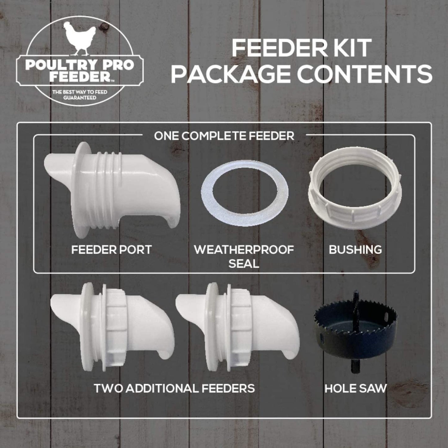 poultry pro feeder kit