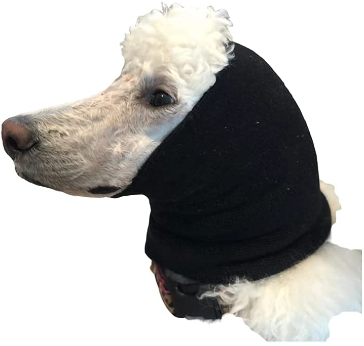 expandable fabric dog calming hoodie