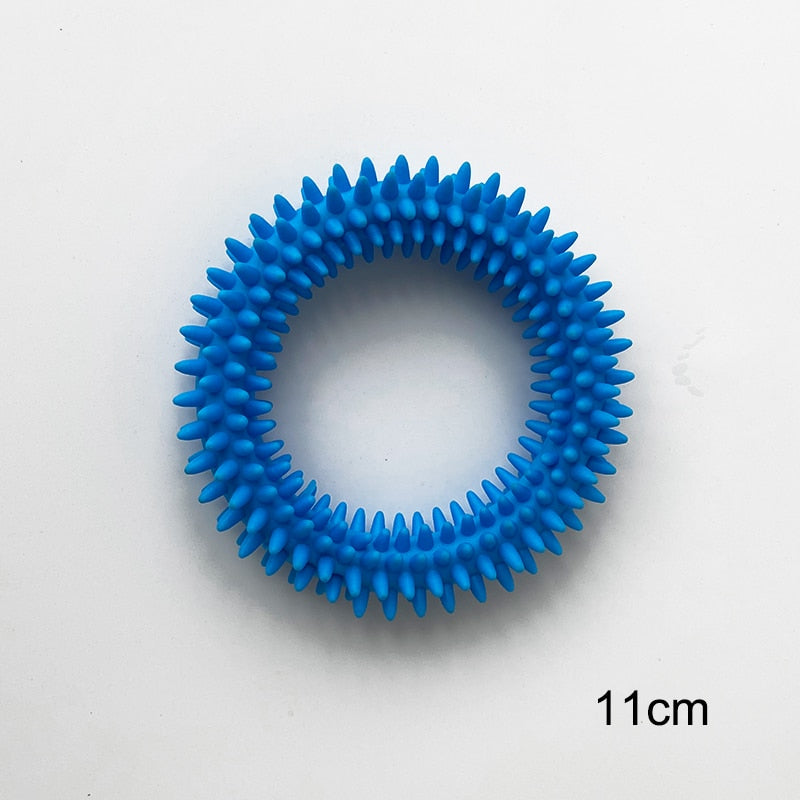 Dog Toys for Big Dogs EVA Interactive Training Ring Puller Resistant for Dogs Pet Flying Discs Bite Ring Toy for Small Dog